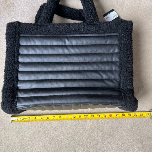Think Royln Luxe Black Puffer Aspen Tote - New With Tags - Picture 10 of 10